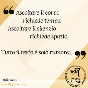 Oltre il Rumore: Il Tempo e lo Spazio per Ascoltare
